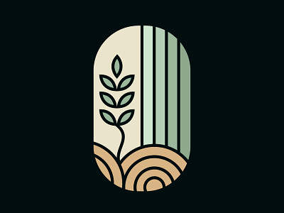 it's nature? beauty branding design eco farm icon illustration logo nature vector