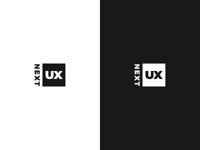 NextUX logo branding logo