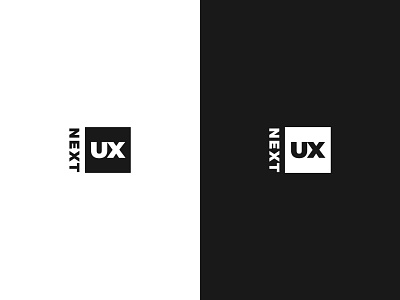 NextUX logo branding logo