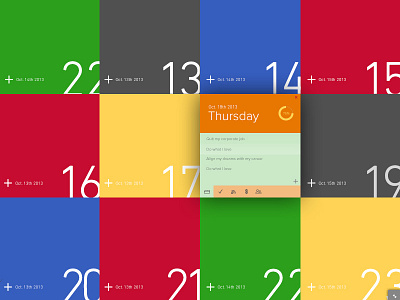 Calendar app