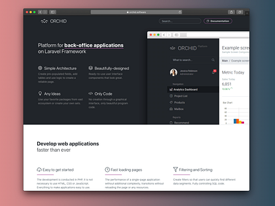 Orchid - Laravel Admin Panel