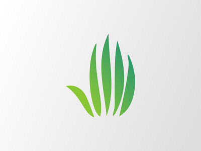 Grass Logo app icon branding design graphic design icon logo vector