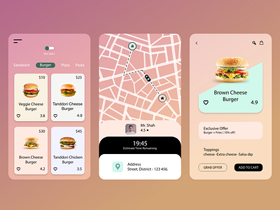 Food Delivery App UI/UX