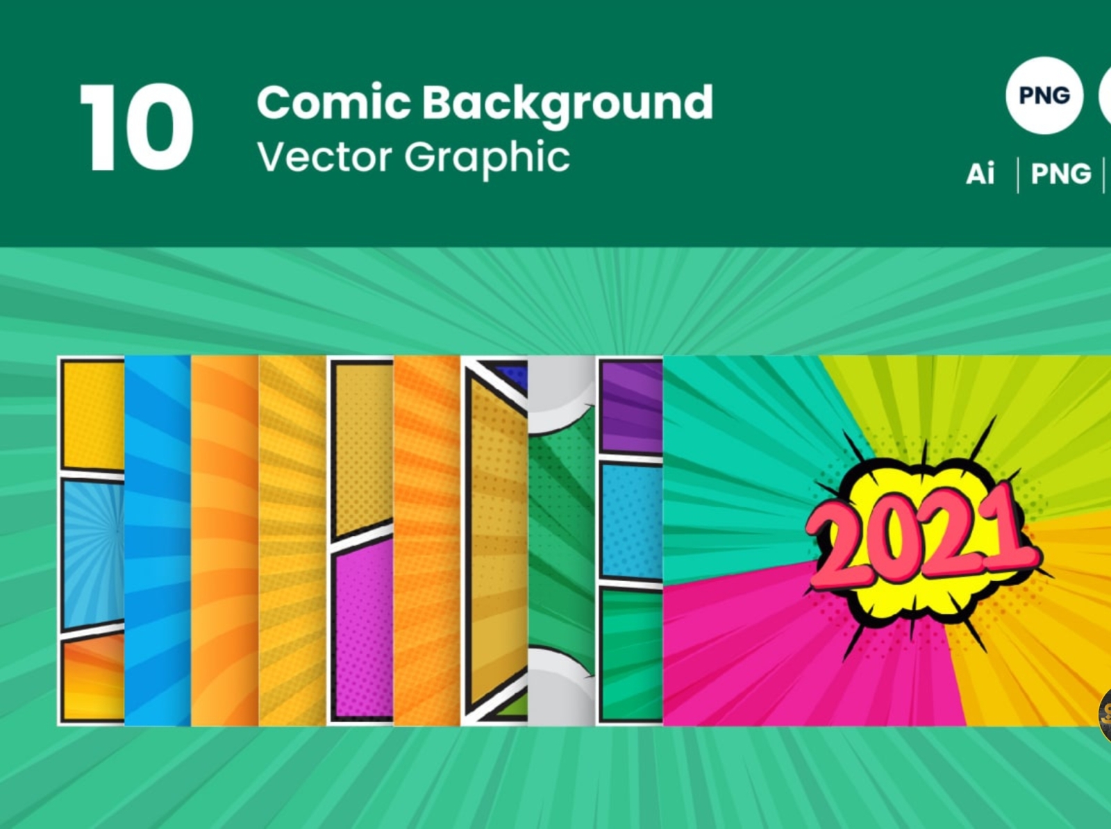 Comic Background by Studio on Dribbble