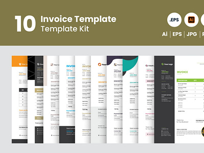 10 Invoice Template spices