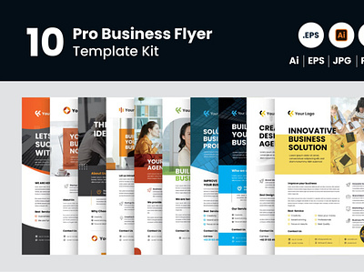 10 Business Flyer Template spices
