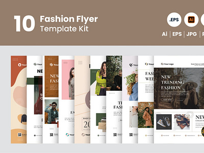 10 Fashion Flyer Template