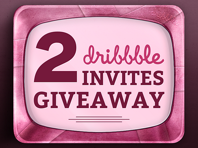 2x Dribbble Invites Giveaway