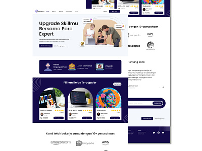 Upbelajarmu - Landing Page