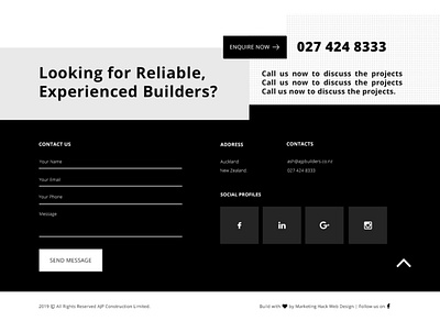 AJP Builders Mockup 4 branding design graphic design illustration typography ui ux