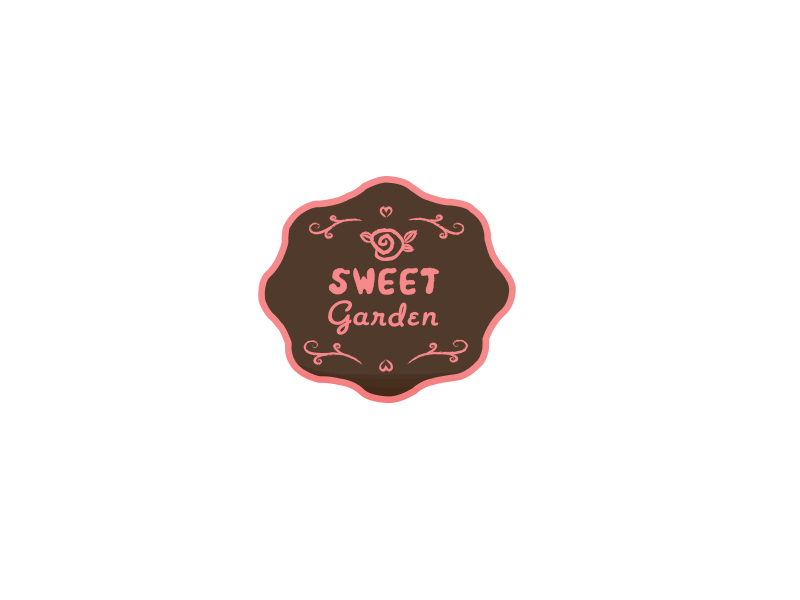 SweetGarden Logo branding logo