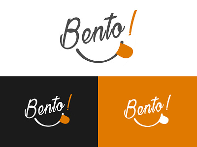 Food/Restaurant Flat Logo - Bento! branding design flat design graphic design logo logotype ui
