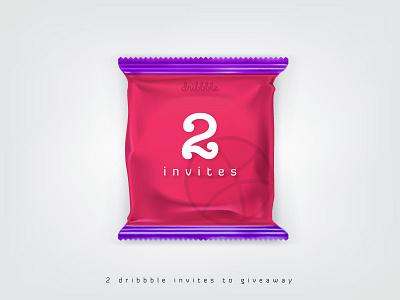 x2 Dribbble Invites Giveaway chocolate cookies draft dribbble dribbble invites invitation invites invites giveaway pack players x2