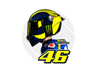 Valentino Rossi By Mnriwandy On Dribbble