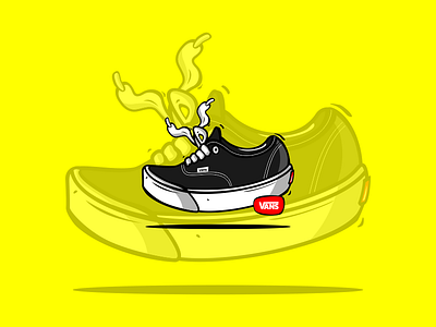 Vans - Authentic art classic design illustration logo posters shoes skate sneakers vans vector vexel