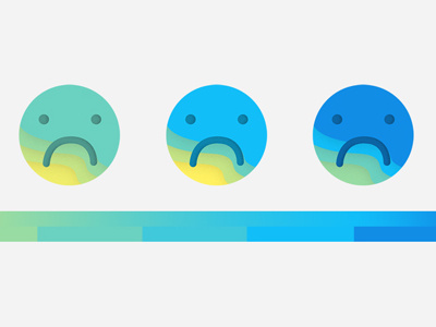 Reapp - Emoticons app application color design emoticon gradient icon icon design material texture
