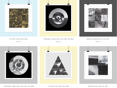 New Midnight Umbrella Site! buy collage illustration midnight umbrella prints shop site