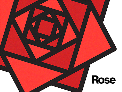 Horticultural Geometry bold colors design geometry horticulture illustration line drawing neue haas grotesk rose