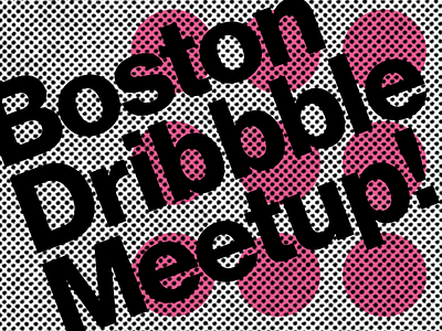 MyFonts Boston Dribbble Meetup