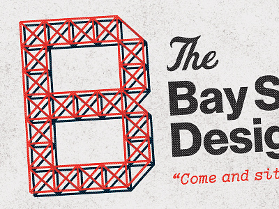 Come & Sit a Spell bsds halftone illustration neue haas grotesk script texture typography
