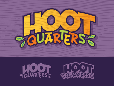 Hoot Quarters kids logo tv show
