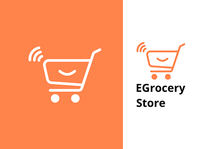 EGrocery Store - Online Grocery Solution branding egrocery solution grocery grocery solution logo logo design online grocery store ui