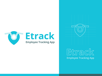 Etrack - Employee tracking solution branding design logo mobile mobile app mobile app design mobile app ui ui user interface ux