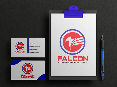 FALCON Logo designed for a Client branding business logo design designers fiverr freelancer freelancer graphic design illustration logo ui
