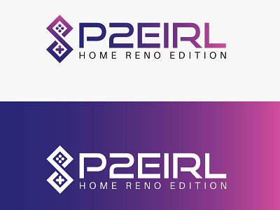 P2E Gaming Logo Design