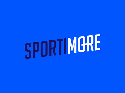 Sportimore logotype brand branding design dribbble identity logo logotype mark minimal typography