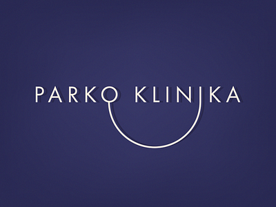 Parko Klinika logotype brand branding design dribbble identity logo logotype mark minimal typography
