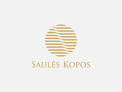 Saulės Kopos branding logo mark