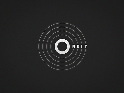 Orbit challenge cosmos logo logotype mark minimal o orbit rings sattelite