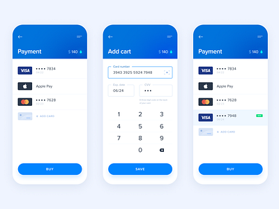 Daily UI Challenge #002 — Credit Card Checkout