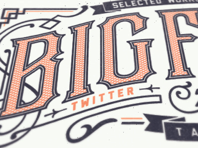 Big Fat Joe. header illustration lettering retro