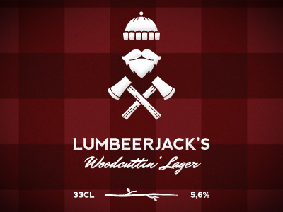 Lumbeerjack's beer concept lumberjack