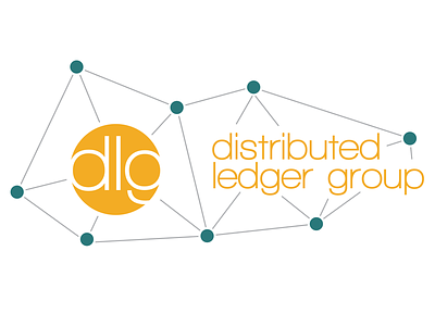 DlG - Light Version circle distributed logo model molecule orange teal web