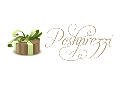 Poshprezzi Logo - Brown & Green brown classy gift green logo natural