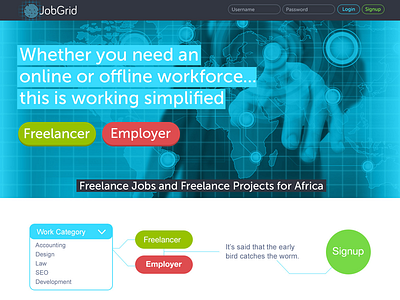 JobGrid Hompage