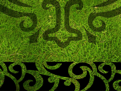 Rugby World Cup 2011 Wallpaper - Maori Patterns