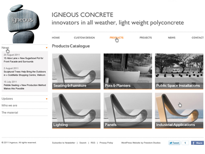 Igneous Products Page