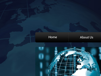 GAM Homepage Version 01 black blue business corporate dark earth global website