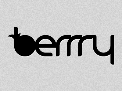 Berrry Logo Concept 1 berry fruit logo modern