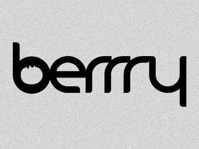 Berrry Logo Concept 2 berry fruit logo modern