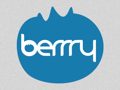 Berrry Logo Concept 06 berry fruit logo modern