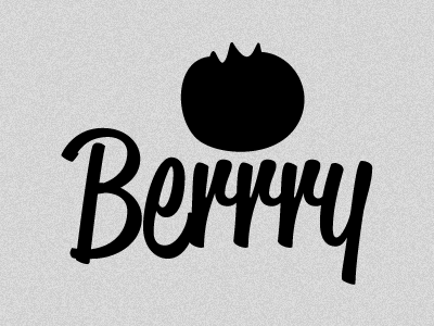 Berrry Logo Concept 07 berry fruit logo modern