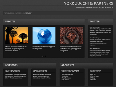 YZP Website | Overview Page twitter