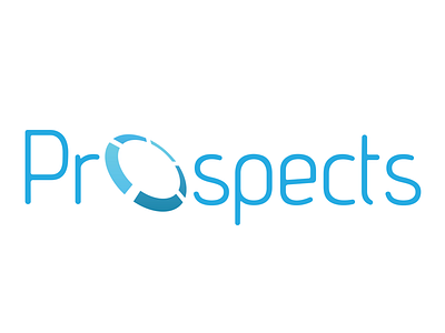 Prospects Logo 3 - Variation 1 blue circle clean frisbee logo modern simple