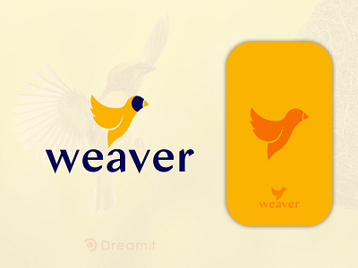 Weaver | Logo Design,Brand Identity Design branding brid logo graphic design logo weaver weaver logo