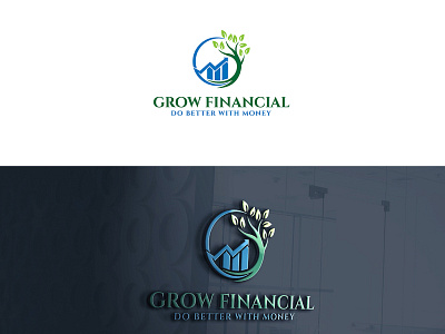 Financial logo design